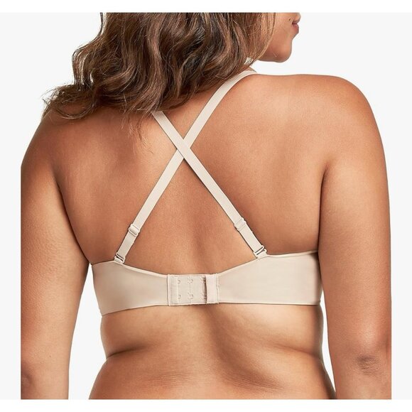 Maidenform DM7543 One Fabulous Fit 2.0 Tailored Demi T-Shirt Bra 34DD - Picture 3 of 6